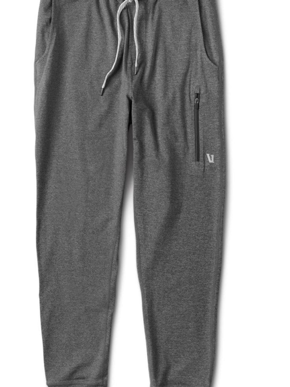 Men's Vuori Sunday performance Gray Slim Jogger Pants